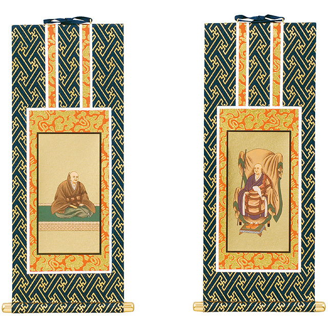 オリジナル掛軸 臨済宗妙心寺派 両脇 30代～100代 | 激安仏壇仏具の