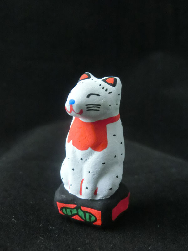 春日部張子人形店：ちびお稲荷狐