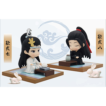 数量限定【陳情令 公式グッズ】名場面スタンド ペアセット4