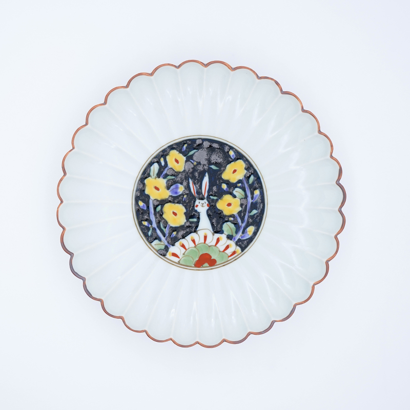 菊割鉢(中)(濃)｜空萌工房(そらもえこうぼう)｜田口紀美子