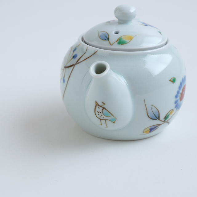 小鳥ガーデン／ポット｜空萌工房(そらもえこうぼう)｜田口紀美子