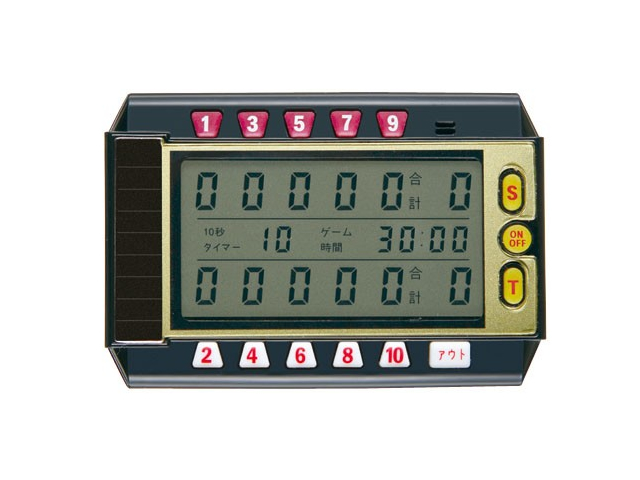 SP サンパワースコア（ソーラー式GB得点計算機）（ゲートボール用）