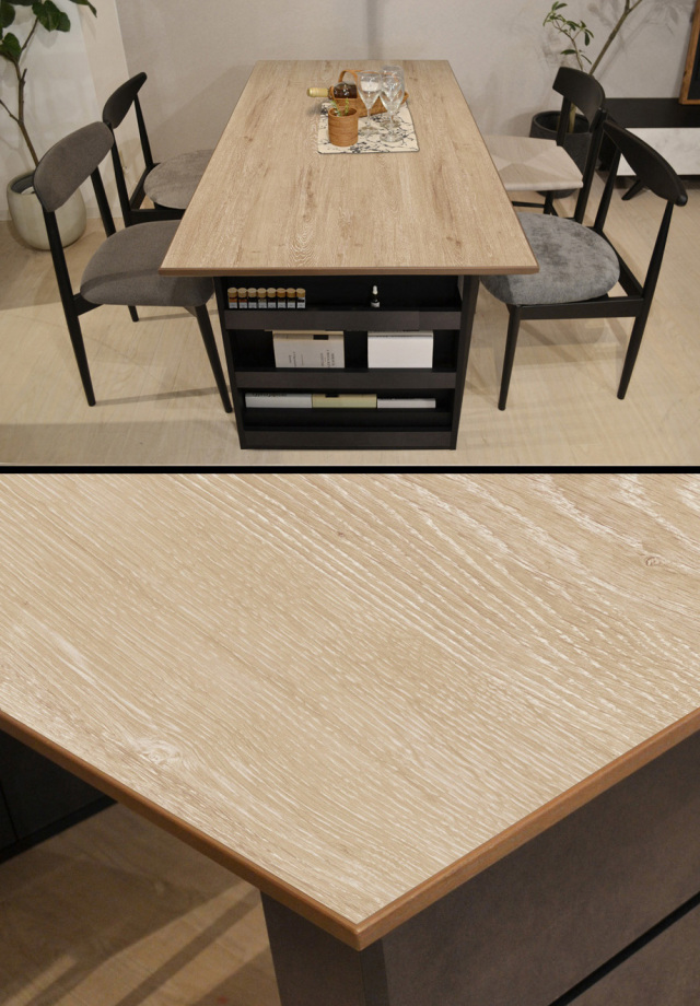 セミオーダーダイニングテーブル VALO 幅80/85/90cm 長さ155/160/165