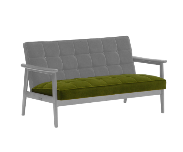 Kチェア2シーター シートパーツ｜オンラインストア｜カリモク60