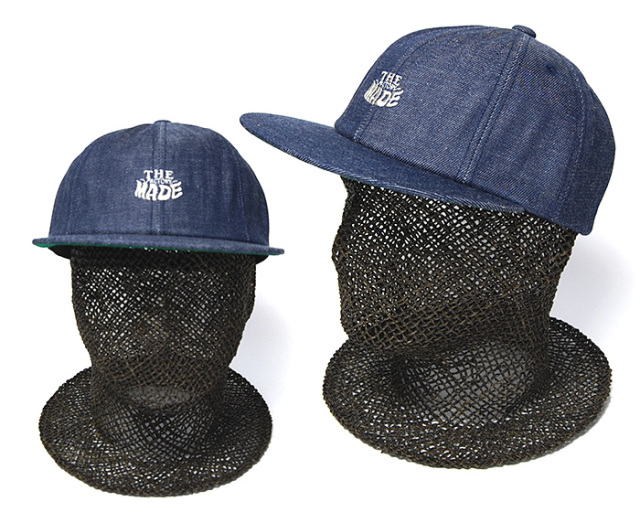 THE FACTORY MADE(ザファクトリーメイド) デニムキャップ DENIM 8PANEL