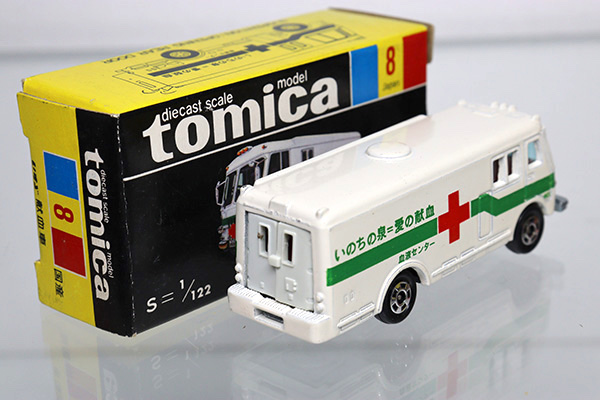 ミニカーショップ ケンボックス トミカ 黒箱☆8☆いすゞ献血車Minicar