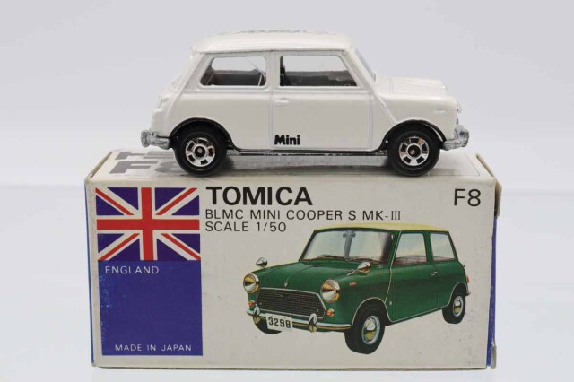 ミニカーショップ ケンボックス トミカ 青箱☆F8☆BLMCミニ クーパーS