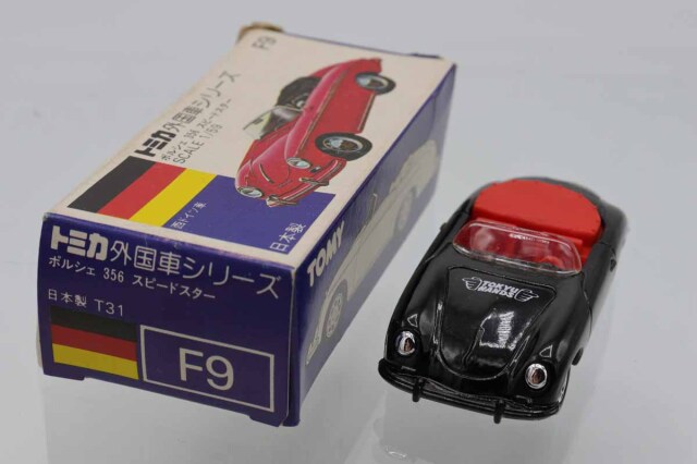 トミカ青箱F9 ポルシェ356スピードスター 東急ハンズ特注 日本製 当時