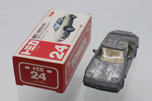 ミニカーショップ ケンボックス トミカ 赤箱(日本製)☆24☆トヨタMR2
