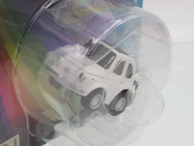 ミニカーショップ ケンボックス チョロQ☆Z-26d☆フィアット500F (白