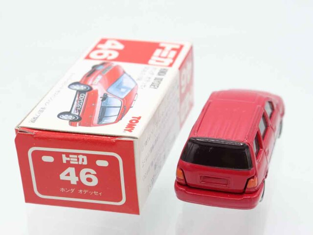 ミニカーショップ ケンボックス トミカ 赤箱☆46☆ホンダオデッセイ(赤