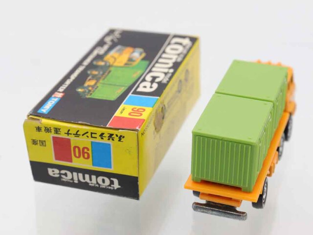 ミニカーショップ ケンボックス トミカ 黒箱☆90☆三菱ふそうコンテナ