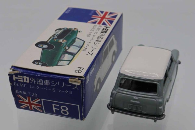 ミニカーショップ ケンボックス トミカ 青箱☆F8☆BLMCミニクーパー S