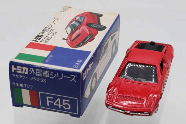 ミニカーショップ ケンボックス トミカ 青箱☆F45☆マセラティメラク