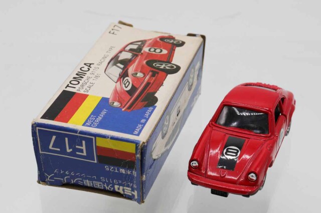 ミニカーショップ ケンボックス トミカ 青箱☆F17☆ポルシェ911S