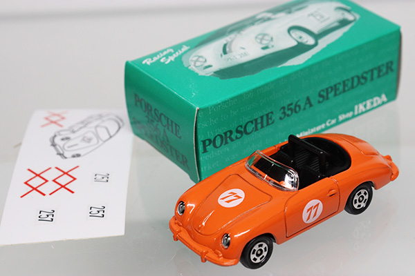 ミニカーショップ ケンボックス トミカ特注（日本製）ポルシェ356