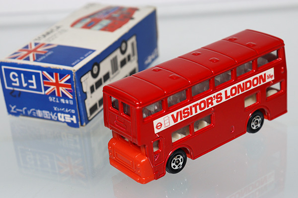 ミニカーショップ ケンボックス トミカ 青箱☆F15☆ロンドンバス