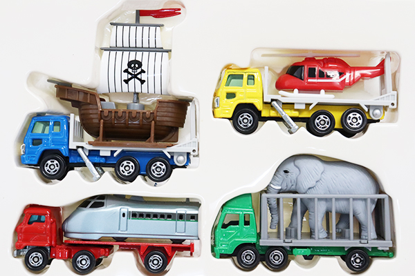 ミニカーショップ ケンボックス トミカギフトセットゆかいなトレーラー