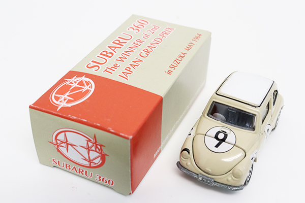 ミニカーショップ ケンボックス トミカ特注（日本製）スバル360#9
