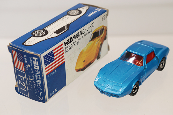 ミニカーショップ ケンボックス トミカ 青箱☆F21-1-2☆シボレー