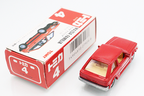 ミニカーショップ ケンボックス トミカ 赤箱(日本製)☆4☆マツダ