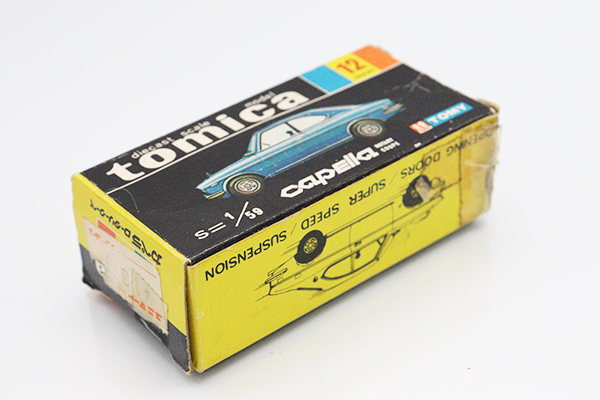 ミニカーショップ ケンボックス トミカ 黒箱☆12-1☆マツダカペラ