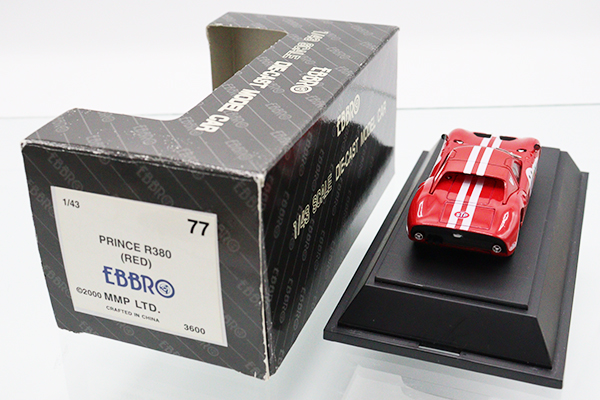 ミニカーショップ ケンボックス エブロ☆77☆日産プリンス R380 “66