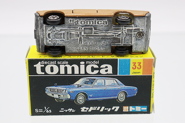 ミニカーショップ ケンボックス トミカ 黒箱☆33☆日産セドリック