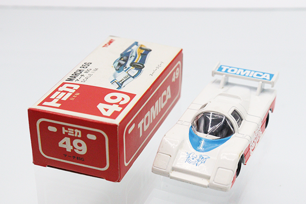 ミニカーショップ ケンボックス トミカ 赤箱(日本製)☆49☆マーチ 85G