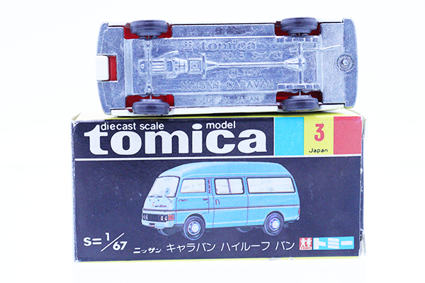 ミニカーショップ ケンボックス トミカ 黒箱☆3☆日産キャラバン