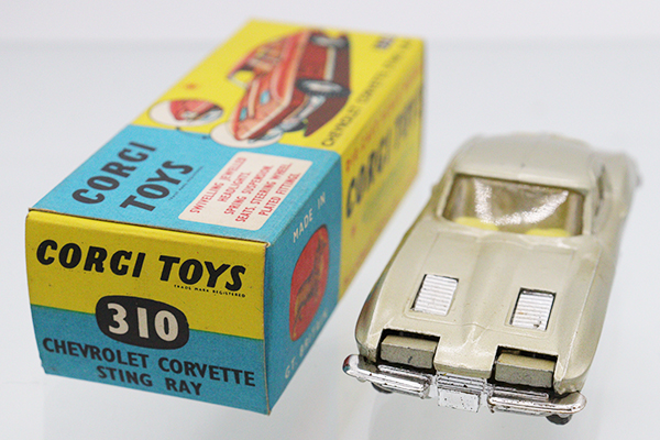 ミニカーショップ ケンボックス CORGI TOYS☆310☆シボレーコルベット
