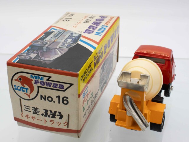ミニカーショップ ケンボックス シンセイ☆NO.16☆三菱ふそうミキサー