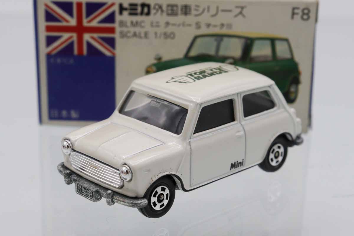 ミニカーショップ ケンボックス トミカ 青箱☆F8☆BLMCミニ クーパーS