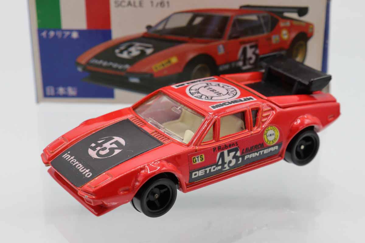 ミニカーショップ ケンボックス トミカ 青箱☆F64☆デ トマソ