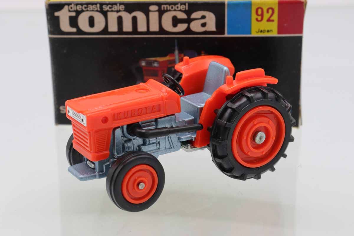 3508)トミカ 黒箱 日本製 クボタ トラクター 黒箱トミカ(日本製