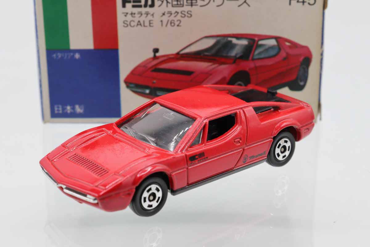 ミニカーショップ ケンボックス トミカ 青箱☆F45☆マセラティメラク