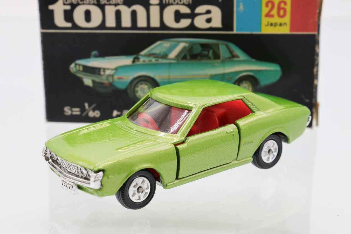 ミニカーショップ ケンボックス トミカ 黒箱☆26☆トヨタセリカ1600GT