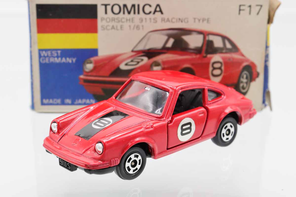 ミニカーショップ ケンボックス トミカ 青箱☆F17☆ポルシェ911S