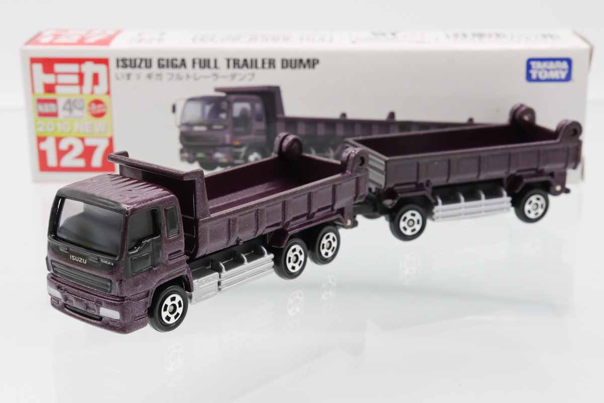 ミニカーショップ ケンボックス ロングトミカ☆127☆いすゞギガ フル
