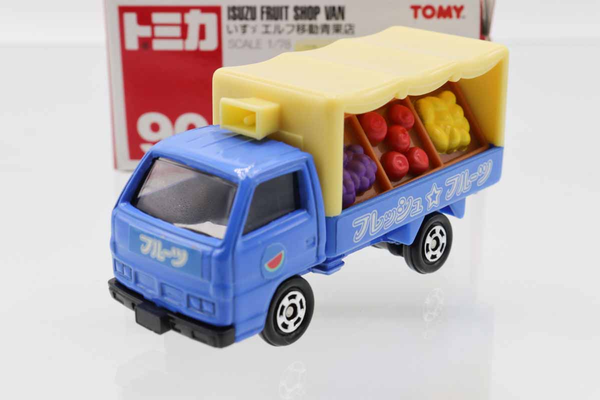 ミニカーショップ ケンボックス トミカ 赤箱☆90☆いすゞエルフ 移動