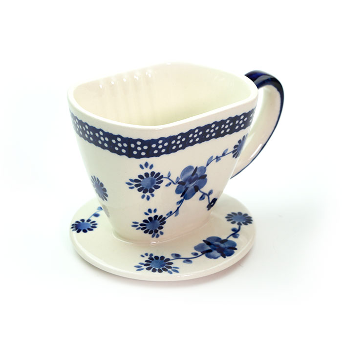 コーヒードリッパー ポーリッシュポタリー(ポーランド食器)