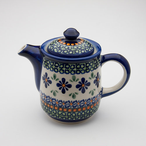 コーヒーポット・ポーリッシュポタリー(ポーランド食器)