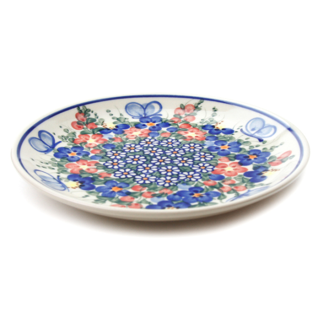 平皿φ19cm・ポーリッシュポタリー（ポーランド食器）