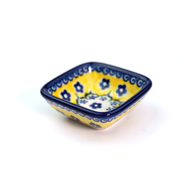 スクエアボウル・ポーリッシュポタリー(ポーランド食器)