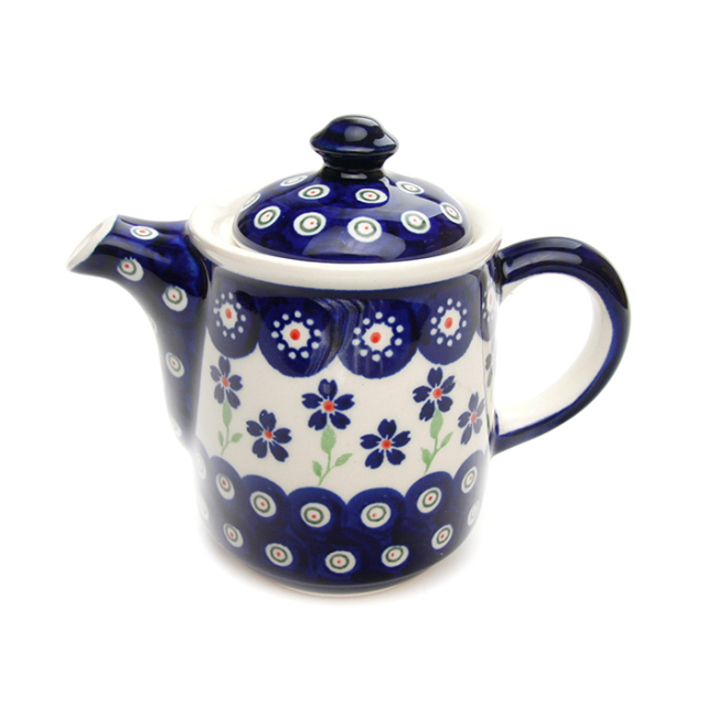 コーヒーポット・ポーリッシュポタリー(ポーランド食器)