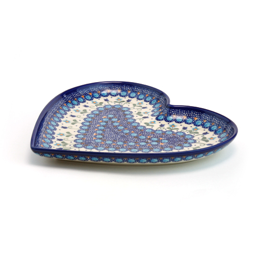 ハートプレート・大(ポーランド食器)