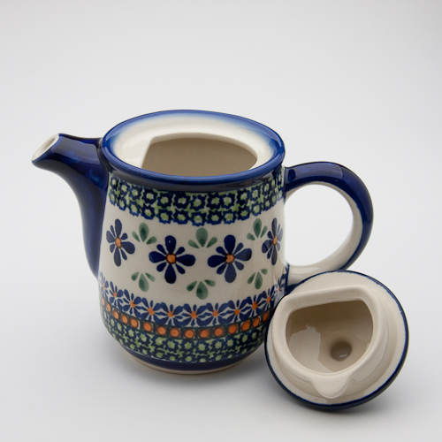 コーヒーポット・ポーリッシュポタリー(ポーランド食器)