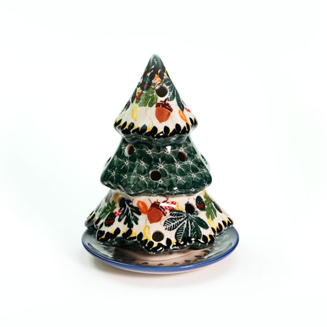 クリスマスツリー・ポーリッシュポタリー(ポーランド食器)