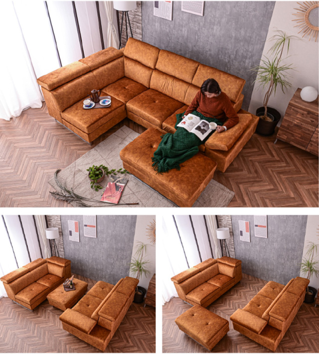 ソファー セット 左右選べる カウチ コーナー l字 L型 新素材 スムース