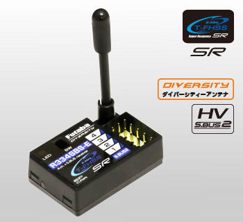 ☆FUTABA R404SBS-E カー用F-4G方式・T10PX標準レシーバー 00107287-3